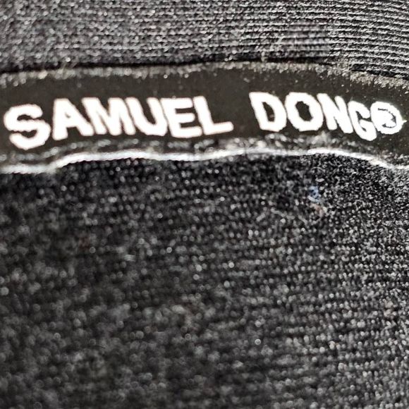 Samuel Dong Ruffle Neck Rosetta Detailed Sleeveless Dress size Medium - Picture 7 of 9